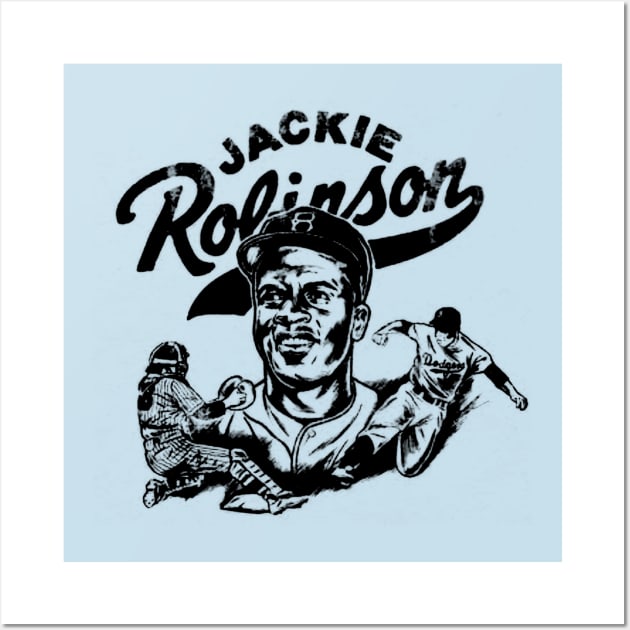 Jackie Robinson Wall Art by Serpentschron